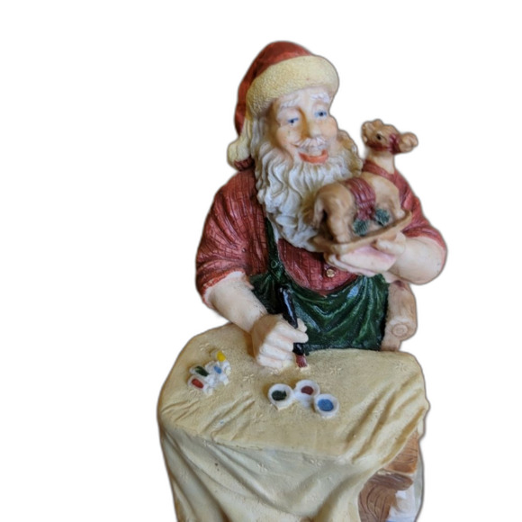 Brinns Handcrafted Collectible Santa clause figurine from 1992 - Picture 2 of 15